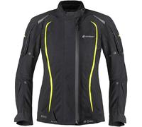 Germot MotoQueen waterproof Ladies Motorcycle Textile Jacket, black/neon, size 40