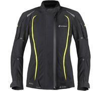 Germot MotoQueen waterproof Ladies Motorcycle Textile Jacket, black/neon, size 52