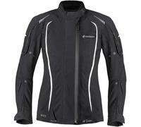 Germot MotoQueen waterproof Ladies Motorcycle Textile Jacket, black/white, size 40