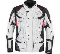 Germot NorthWest, textile jacket waterproof S Light Grey/Black/Red