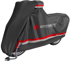 Germot Premium Motorcycle Cover, black, size 2XL for Men