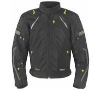 Germot X-Air Evo Pro Motorcycle Textile Jacket, black-yellow, size L for Men