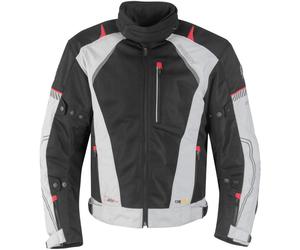 Germot X-Air Evo Pro Motorcycle Textile Jacket, light grey/black, size L