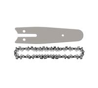 GErnie 1/2/4PCS 4 Inch .043" 28 Drive Links 1/4" Pitch Steel Chainsaw with Guide Semi Chisel Chains Wood Cutting Parts Cutting Tool