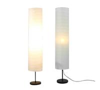gernie Rice Paper Floor Lamp Shade, Japanese Style Minimalist Easy Assembly Dustproof Rice Paper Lamp Protector Cover for Bedroom, Living Room, Office