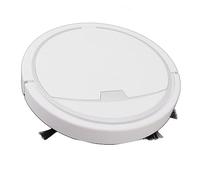 gernie Robot Vacuum, Ultra Thin Fully Automatic Robotic Vacuum Cleaner & Mop with Remote Control for Pet Hair, Carpets, Hard Floors, Silent Mode (White)