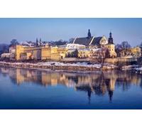 Geroclonup 1000 Piece Wooden Jigsaw Puzzle - Krakow Poland Skyline - Challenging Puzzle for Adults & Families - Wall Decor - 29.5" x 19.69" (75cm x 50cm) - 12+ Years
