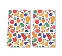 Geroclonup（40x60 CM Watermelon Fresh Fruits Kitchen Dish Cloths Hand Tea Towels Washcloths for Kitchen Home Bathroom Decor Mother Gifts Mother's Day Decorations Set of 2
