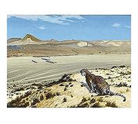Gerome Tiger On The Watch Army Gemälde ungerahmt Wandbild Kunstdruck Poster Home Decor Premium