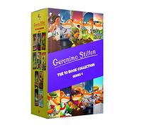 Geronimo Stilton: 10 Book Collection (Series 4) Box Set (Valentine's Day Disaster, The Race Across America, The Way of the Samurai, The Wild Wild ... ... Series 4): The 10 Book Collection (Series 4)
