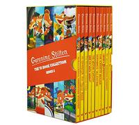 Geronimo Stilton Series 5 Childrens Collection 10 Books Box Set (Mysterious Cheese Thief, The Karate Mouse, It's Halloween, You Fraidy Mouse, Save the White Whale, Wedding Crasher & 5 More)