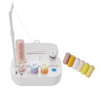 Geroosaty Automatic Bobbin Winder Large Spool Thread Holder White +Auto Stopper for Sewing Machine Thread Winding Use 1 Piece