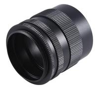 Geroosaty Macro Extension Tube Ring, Black Macro Extension Tube Ring, Metal Macro Extension Tube Ring for M42, 42mm Screw Mounting Kit for Film/Digital SLR Camera Adapter