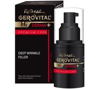 Intense Filler Anti-Wrinkle Concetrate Face Serum, Reduces Wrinkles, Provides Firmness, Elasticity and Luminosity to Skin, 15 ml, Gerovital H3 Derma Premium Care