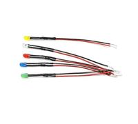 GERRIT 10pcs 3mm Pre-Wired LEDs Emitting Diodes with Resistance LED Bulb Lights 3V 5V6V9V 12V 24V 36V 48V 60V 110V 220V (Color : Orange, Size : 72V)