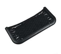 GeRRiT 2Pcs Van Compatible Black Polypropylene, Polyester Cargo Net with Screw & Clip Fasteners, 252mm x 120mm, Secure Storage for Phones, Snacks, Essentials