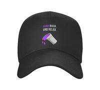 GerRit Baseball Cap Hip hop Sun Hat Codeine Rap Lean Cough Syrup Baseball Caps Adult Casual Trucker Cap Purple Drank Hats Breathable Snapback Caps Racing Autumn Cap Birthday Gift for Men Women