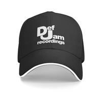 GerRit Baseball Cap Hip hop Sun Hat Def Jam Recordings Hip Hop Label Baseball Cap Wild Ball Hat Hats Men Women Hat Birthday Gift for Men Women
