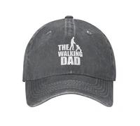 GerRit Baseball Cap Hip hop Sun Hat The Walking Dad Baseball Cap Vintage Distressed Denim Washed Walking Dead Father Day Snapback Hat Outdoor Golf Adjustable Hat Birthday Gift for Men Women