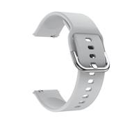 GerRit Compatible with C80 C61 C60 Smart Watch Strap 20mm Replacement Silicone Bracelet Compatible with P28 Plus/P8 GT/M41/i31 Sport Band(Gray)