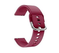 GerRit Compatible with C80 C61 C60 Smart Watch Strap 20mm Replacement Silicone Bracelet Compatible with P28 Plus/P8 GT/M41/i31 Sport Band(Win red)