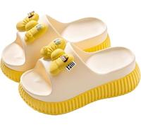 GeRRiT Cute bow-knot thick-soled comfortable open-toe sandals Fashionable bow-knot heightening slippers Eva bow-knot decorated non-slip sandals