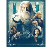 GerRit DIY 5D Diamond Painting Kits for Adults Kids,Lord of The Rings,Full Round Diamond Embroidery Kits Cross Stitch Crystal Rhinestone Pictures Arts Craft Home Wall Decoration-30x40cm