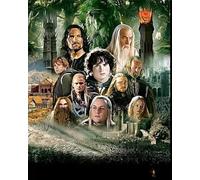 GerRit DIY 5D Diamond Painting Kits for Adults Kids,Lord of The Rings,Full Round Diamond Embroidery Kits Cross Stitch Crystal Rhinestone Pictures Arts Craft Home Wall Decoration-30x40cm
