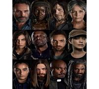 GerRit DIY 5D Diamond Painting Kits for Adults Kids,Walking Dead Art,Full Round Diamond Embroidery Kits Cross Stitch Crystal Rhinestone Pictures Arts Craft Home Wall Decoration-30x40cm