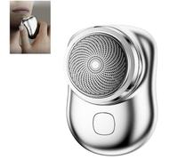 GeRRiT Epocra Mini Electric Shaver, Men's Portable Shaver, Pocket Powerful Electric Shaver, Rechargeable Waterproof Mini Electric Shaver, Men's Pocket Electric Shaver Wet and Dry