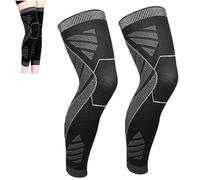 GeRRiT Flytex Full Leg Compression, Flytex Knee and Leg Compression Sleeves, Flytex Compression Knee Sleeves, Knee and Leg Compression Sleeves to Relieve Fatigue