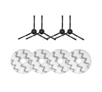 GeRRiT For EVA Self-Cleaning Emptying Robot Vacuum/SDJ06RM Vacuum Cleaner Dust Bag Mop Rags Hepa Filter Side Brush Parts durable (Color : Set19)