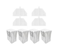 GeRRiT For EVA Self-Cleaning Emptying Robot Vacuum/SDJ06RM Vacuum Cleaner Dust Bag Mop Rags Hepa Filter Side Brush Parts durable (Color : Set16)
