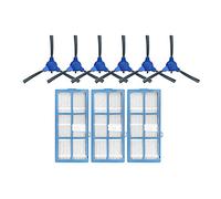GeRRiT Main Roller Brush HEPA Filter Side Brush Mop Cloth Rags Fit For 850P Robot Vacuum Cleaner Parts durable (Color : Set 1)