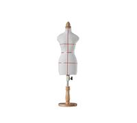 Gerrit Mini Mannequin for Sewing Making, Half Scale Dress Shape 1/2 1/3 1/4 Sizes, Fully Fixable Seamstress Dummy Model, Pants Pattern Making Model (Non Adult Full Size) 1/3D white