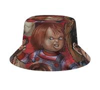 GeRRiT Movie Chuc-ky Unisex Bucket Hats Packable Fisherman Hat OutdoorSun Cap Gift for Women Men