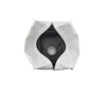 GeRRiT Robot Vacuum Cleaner Hepa Filter Main Side Brush Dust Bag Spare Parts Accessories for S9 / S9+ durable (Color : Carbon Zipper 10pcs)