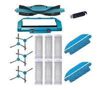GeRRiT Roller Brush Side Brush HEPA Disposable Mop Robot Sweeper Accessories Replacement Fit For 3290 3490 3690 Filter Vacuum Cleaner durable (Color : 046)