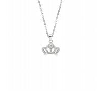 GeRRiT S925 Sterling Silver Crown Necklace Personality Temperament Girl Clavicle Chain Fashion Wild Trend Jewelry, necklace