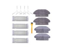GeRRiT Side Brush Hepa Filter Roll Brush Fit For Mop Pro STYTJ02YM/V2 PRO/V3 Vacuum Cleaner Parts Accessories Mop Pad durable (Color : Dark Grey)