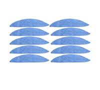 GeRRiT Side Brush Primary Dust filter Hepa Filter Mop pad for v5 v5s V3 V3s v5 pro x5 robot vacuum cleaner Parts durable (Color : 10pcs pad)
