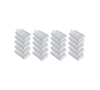GeRRiT Side Brush Primary Dust filter Hepa Filter Mop pad for v5 v5s V3 V3s v5 pro x5 robot vacuum cleaner Parts durable (Color : 20pcs filter)