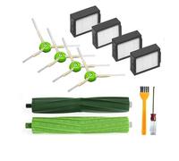 GeRRiT Side Brushes & Roller Brushes & Hepa Filters for i3 i6 i7 i7+ i8 E5 E6 E&I Series Vacuum Cleaner Replacement Parts durable (Color : 16pcs)