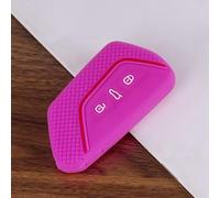 GERRIT Silicone Key Cover Shell Fob Holder, for Seat Leon 2021 Leon Mk4 for Golf 8 Mk8 for Skoda A8 2020 Key Car Key Case