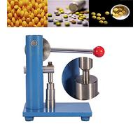 GeRRiT Tablet Press Machine, Manual Steel Single Punch Powder Tablet Press Machine Pill Stamping Maker Tableting Toolby