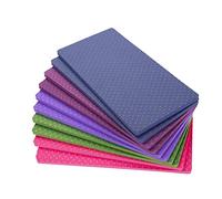 GeRRiT Yoga Knee Pad Cushion Soft Thick Gym Fitness Exercise Yoga Pilates Mini Yoga Mat for Yoga Pilates Home Gym Exercise Protecting Knee, Ankle, Elbow, Wrist