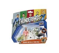 Gerry Andersons - Thunderbirds Go - Brains And M.A.X Action Figure Twin Pack - Collectors Series - Factory Sealed Shop Stock Room Find