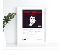 Gerry Cinnamon Erratic cinematic Album Tracklist Poster Wall Art Print (A4)