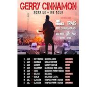 Gerry Cinnamon Jake Bugg 2022 A3 Print Poster Wall Art Home Decor Album Gift Present Photo Living Room Dining Room Bedroom Hall Loft Office Unframed Concert Music Tour