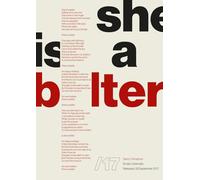 Gerry Cinnamon “She’s a Belter” Inspired Typography Print - Unique Scottish Music Wall Art | Modern Typographic Poster | Quality Music Print Electric Cinematic Swiss Design (A4 Unframed)